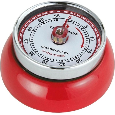 Zassenhaus SPEED Retro magnetická kuchyňská minutka červená – Zboží Dáma