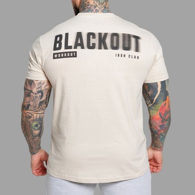 Iron Aesthetics pánske tričko Blackout sand – Zboží Mobilmania