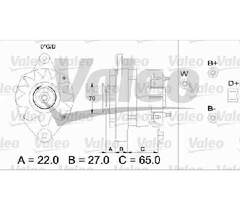 generátor VALEO 433462