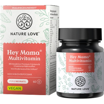 Nature love Hey Mama Multivitamins - 60 капсули