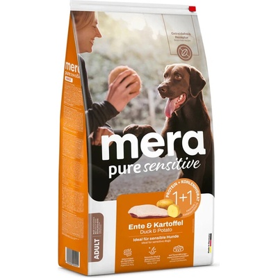 Mera Pure Sensitive kačacia a zemiaky 12,5 kg
