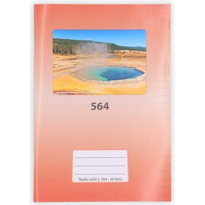 Vikpap 564 Sešit A5 linka 60l.