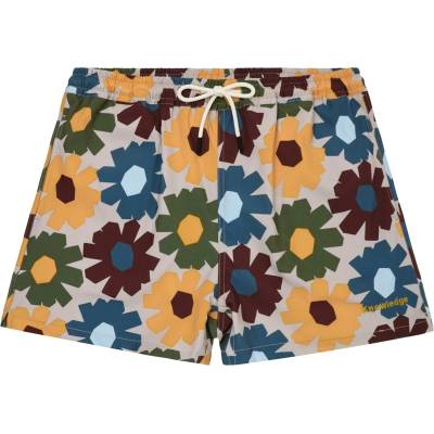 KnowledgeCotton Apparel Мъжки бански слипове KnowledgeCotton Apparel Stretch AOP Swimshorts Swim brief - Multi Color AOP - размер XXL (050-2430-0114)