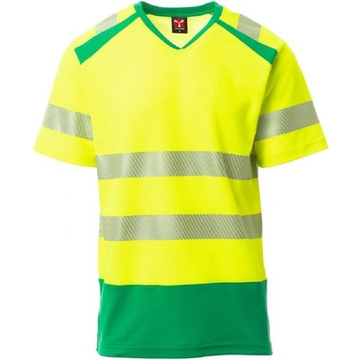 Payper WAY Reflexné tričko Fluorescent yellow-Jelly green XS