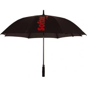 SOFTEE Чадър Softee Five umbrella - Black (Black / Red)