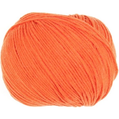 Příze Jeans (Vlna-Hep) 8194 oranžová