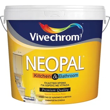Image 1 of VIVECHROM ИНТЕРИОРНА БОЯ Vivechrom NEOPAL КУХНИ И БАНИ ECO 750мл БЯЛА