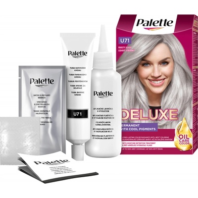Palette Deluxe barva na vlasy U71 Ledový stříbrný
