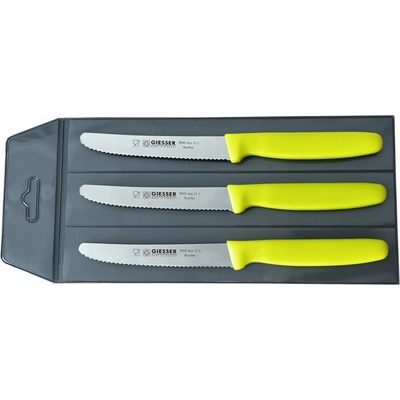 Giesser sada 3 nožů 8365 limetková 11 cm