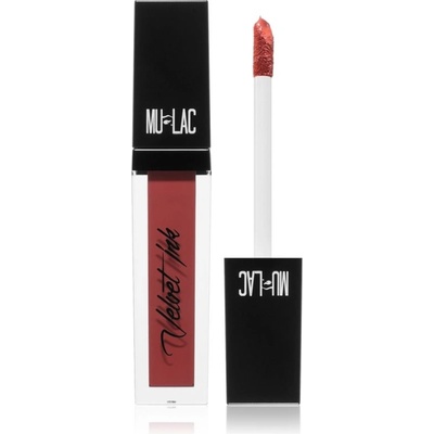 Mulac Cosmetics Velvet Ink dlouhotrvající matná tekutá rtěnka Obviously 5 ml