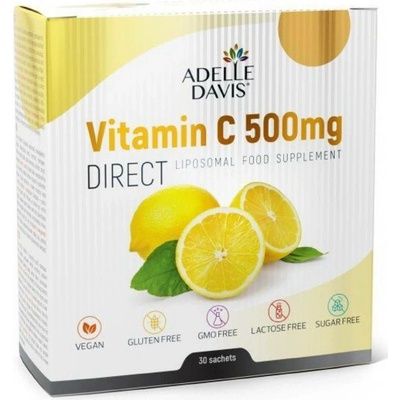 Adelle Davis Vitamin C 500 mg DIRECT 30 ks