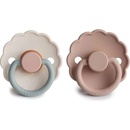 Frigg Daisy přírodní kaučuk 2ks Blush + Cream