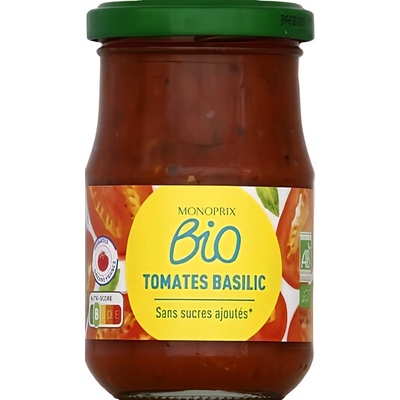 Monoprix BIO Paradajková omáčka s bazalkou