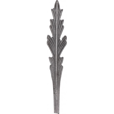 DOPRODEJ! List 280x50x4 mm, ohnutý, odlitek