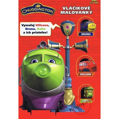 Chuggington - Vláčikové maľovanky