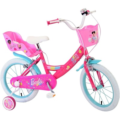 E & L Cycles Детски велосипед с помощни колела E&L cycles - Barbie, 16 (31680-DR)