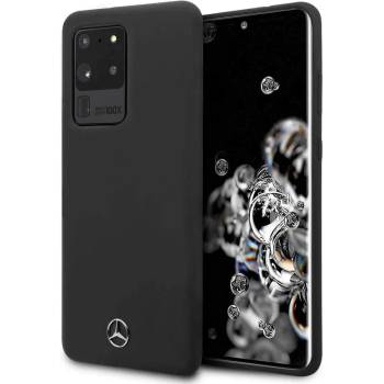 Image 1 of Mercedes-Benz Silicone Cover - силиконов (TPU) калъф за Samsung Galaxy S20 Ultra (черен)