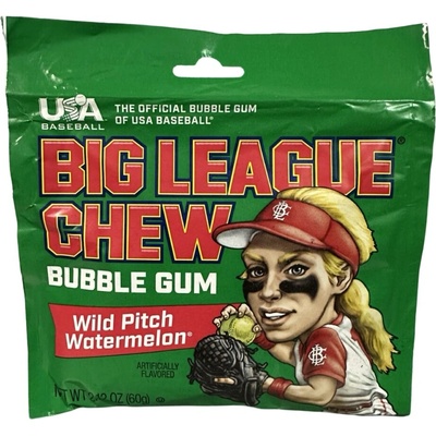 Big League Chew Bubble Gum Watermelon 60 g