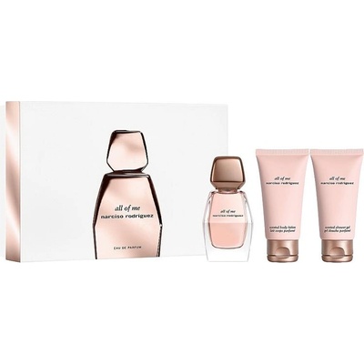 Narciso Rodriguez All Of Me Подаръчен комплект за жени Размер EDP 90 ml + EDP 10 ml + 50 ml лосион за тяло