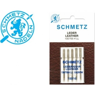 Jehly na kůži Schmetz 130/705 H LL VES 100 LEATHER