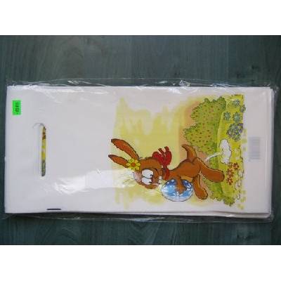 PE taška průhmat velikonoční - Zajíc 18x40cm