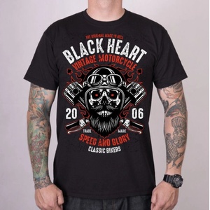 Black heart Мъжка тениска BLACK HEART - CONVECTER - Black - 19502