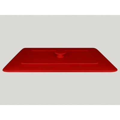 RAK Chef's Fusion poklice obdélníková 39x24 cm červená RAK-CFRT39BRLD