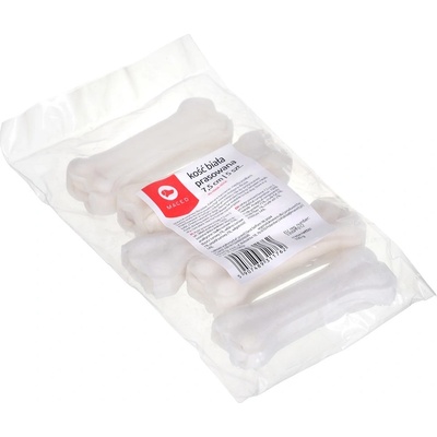 Maced Kosť lisovaná biela 7,5 cm 5 ks