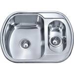 Cascada Мивка за кухня Cascada Алпака S6249PL 620х490х180мм лява (346516) Мивка за вграждане