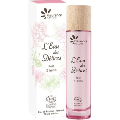 Fleurance Nature L'Eau des Délices Rose Jasmin parfémovaná voda dámská 50 ml