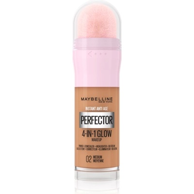 Maybelline new york Instant Perfector 4-in-1 озаряващ фон дьо тен за естествен вид цвят 02 Medium 20ml