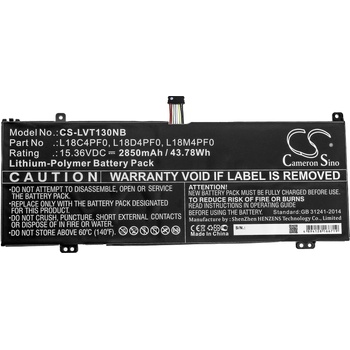 Image 1 of Cameron Sino Батерия за лаптоп LENOVO ThinkBook 13S-20R9005GSB, ThinkBook 14s-0RS002CAU L18C4PF0 15.36V 2850 mAh CAMERON SINO (CS-LVT130NB)