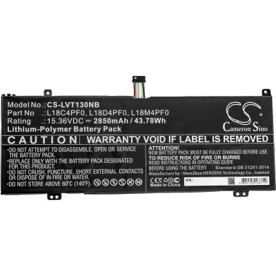 Cameron Sino Батерия за лаптоп LENOVO ThinkBook 13S-20R9005GSB, ThinkBook 14s-0RS002CAU L18C4PF0 15.36V 2850 mAh CAMERON SINO (CS-LVT130NB)