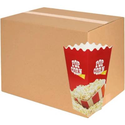 Popkornovač.cz Krabička na popcorn 1,7 l KARTÓN