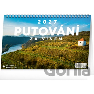 NOTIQUE Stolní Putování za vínem 23,1 x 14,5 cm 2027