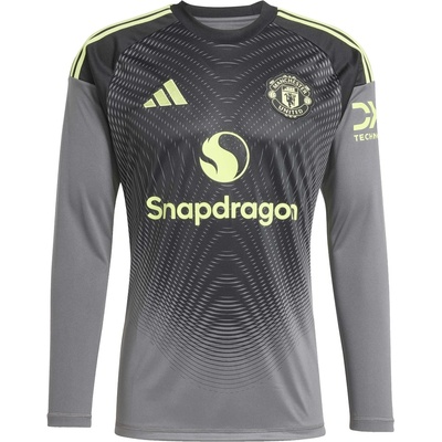 Adidas Вратарско горнище Adidas Manchester United Long Sleeve Goalkeeper Shirt 2025 2026 Adults - Grey