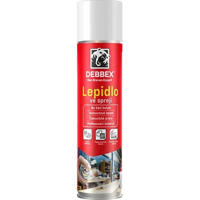 Tectane Lepidlo ve spreji na bázi butylu - 400 ml nažloutlá