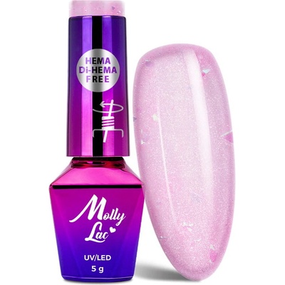 Molly Lac Gél lak Sparkling French 706 5 ml