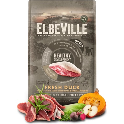 Elbeville Puppy and Junior All Breeds Fresh Duck Healthy Development 4 kg