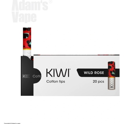 KIWI Náhradní filtrové náustky 20 ks Wild Rose