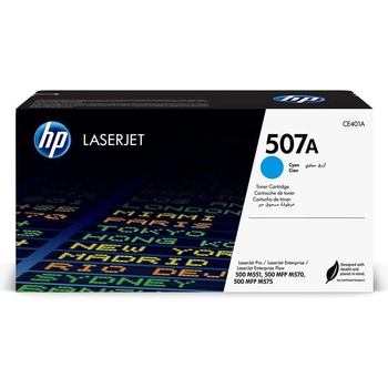 HP Оригинална тонер касета HP CE401A, 507A, 6000 страници/5%, Cyan (3020101891)