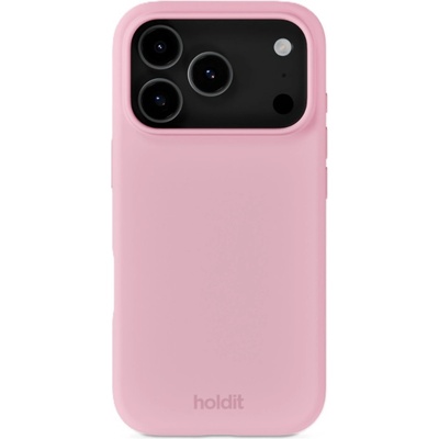 Holdit Гръб Holdit Silicone за iPhone 17 Pro - Розов