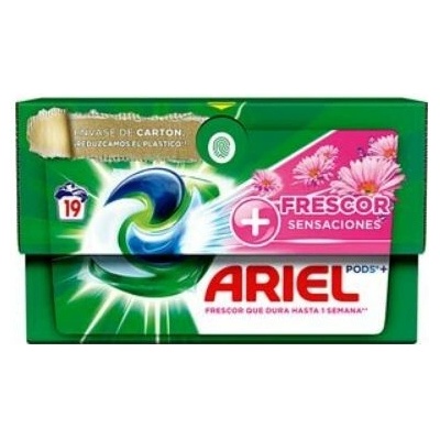 Ariel Extra Frescor Sensaciones gélové kapsule na pranie 19 PD