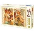 D-Toys Alfons Mucha Ovoce a květiny 1000 dílků