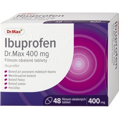 Ibuprofen Dr.Max 400 mg filmom obalené tablety tbl.flm.30 x 400 mg