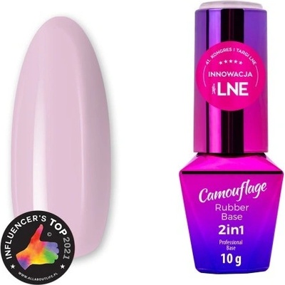 Molly Lac Rubber Base 2v1 Camouflage Baby Girl 10 ml