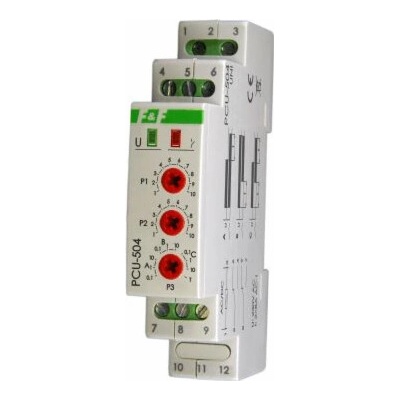F&F Časové relé s podporou po výpadku napájení 1NO/NC 12-264V - PCU-504