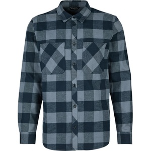 Stoic Мъжка риза с копчета Stoic MMXX. Sundsvall Check Shirt - Dark Navy / Ink Grey - размер 4XL (033-2942-0217)