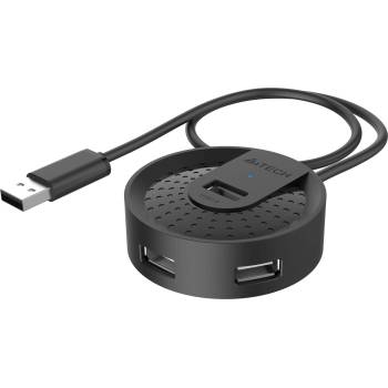 A4Tech USB хъб A4tech HUB-20, 4 портов, USB 2.0 (21396)