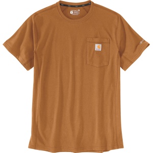 Carhartt Мъжка тениска Carhartt Force Pocket S/S T-Shirt - Carhartt Brown - размер L (216-5775-0913)